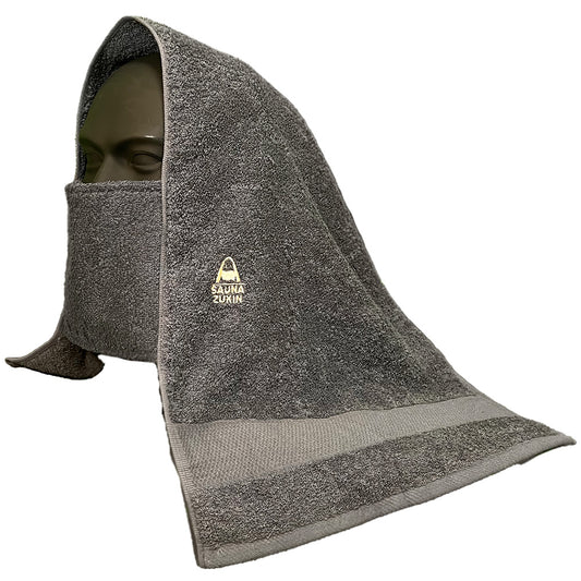 サウナずきん アッシュグレー