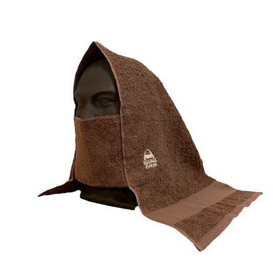 サウナずきん ブラウン
