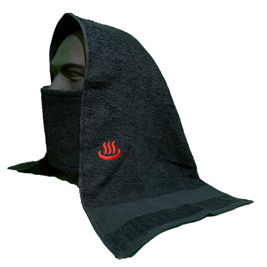 サウナずきん ブラック