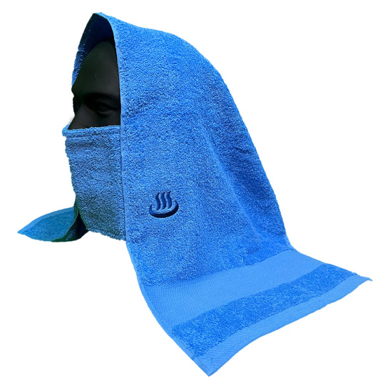 サウナずきん ブルー