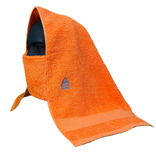 サウナずきん オレンジ